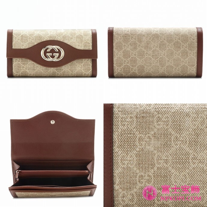GUCCI/グッチ 2012年春夏新作SUKEY2つ折り長財布 282434 KBV5G 9574 